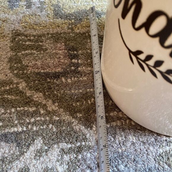 Threshold Stoneware Hand Engraved Thankful Container - Picture 7 of 8